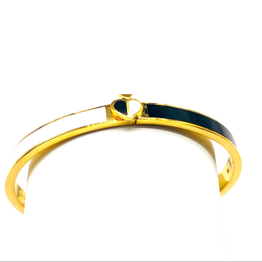 Kate Spade Thin Enamel Spade Bangle